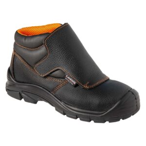 Logica Scarpe Antinfortunistica Alta S33K Hro S3 Nero Idrorepellente Linea Saldatura Metalfree Protection