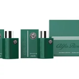 Cofanetto Alfa Romeo green e black