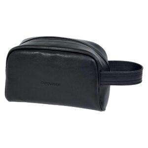 Pochette uomo in ecopelle con manico Capoverde Made in Italy