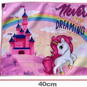 tovaglietta unicorno arcobaleno